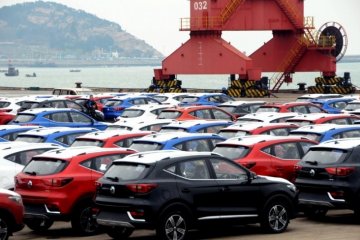 Penjualan mobil di China alami kemunduran untuk pertama kali sejak 1990-an