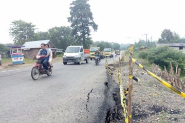 Longsor ancam Jalintim Sumatera di Bayung Lencir