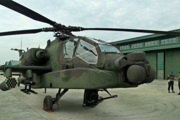 Penyerahan helikopter apache