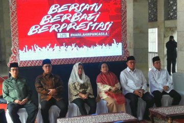 Dari Istiqlal, Megawati ajak tokoh agama semarakkan gotong royong