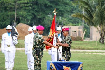 Sertijab Komandan Brigif-3 Marinir Lampung