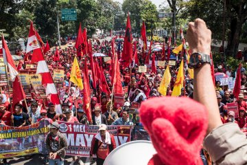 Aksi May Day Bandung