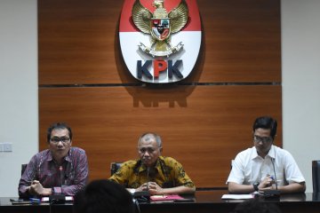 KPK tahan empat tersangka suap pembahasan APBN-P 2018
