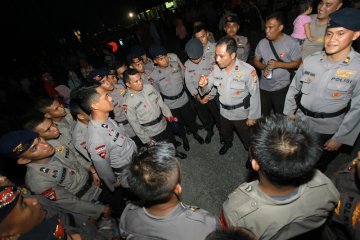 Keberangkatan BKO Brimob Gorontalo