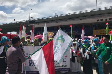 Ribuan TKI Hong Kong ikuti pawai sambut Ramadhan