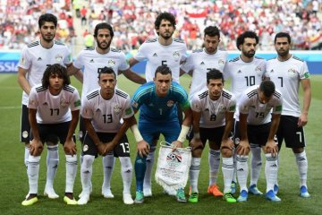 Timnas Mesir tiba di Kairo usai tersingkir dari Piala Dunia