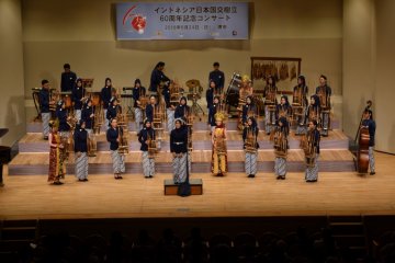 Rayakan 60 tahun Indonesia-Jepang, KJRI Osaka kawinkan angklung dan taiko