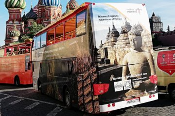 Iklan Wonderful Indonesia di bus-bus Rusia diharapkan tingkatkan kunjungan wisman