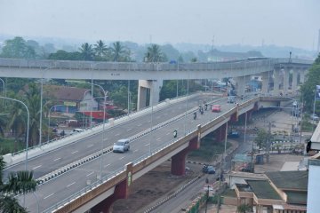 Fly Over simpang Bandara Palembang siap digunakan