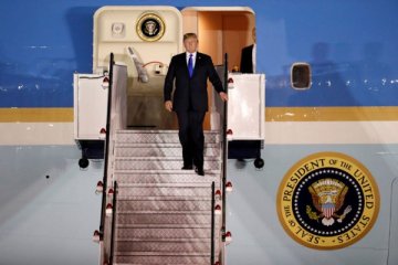 Trump tiba di Singapura jelang KTT AS-Korut
