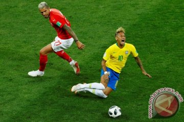 Pulih, Neymar pimpin lini depan Brazil hadapi Kosta Rika