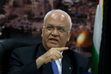 Erekat seru EU hentikan "kejahatan" Israel terhadap tahanan