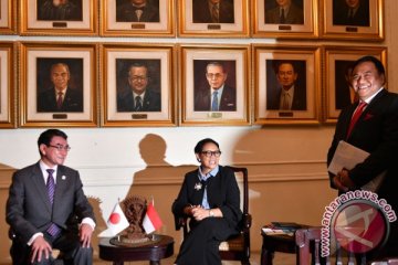 Menlu Jepang temui Sekjen ASEAN di Jakarta