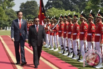 Presiden Jokowi terima kunjungan kenegaraan Presiden Timor Leste