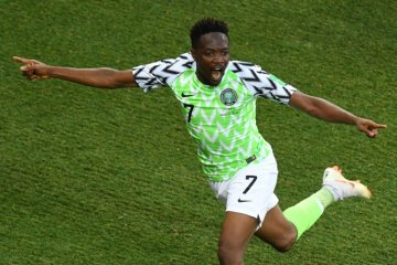 Nigeria jaga peluang ke 16 besar berkat dwigol Ahmed Musa