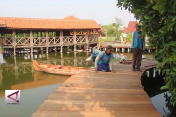 Jelang Lebaran, taman mini ala Jateng mulai berbenah