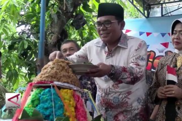 Gunungan Gebral, tradisi menyambut syawal di Pekalongan