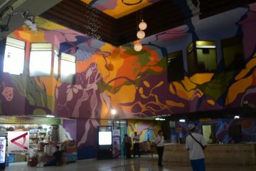 Sensasi Mudik di Terminal Mural Tiga Dimensi