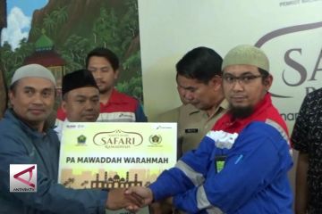 PWI Malang raya berbagi dengan 5 panti asuhan