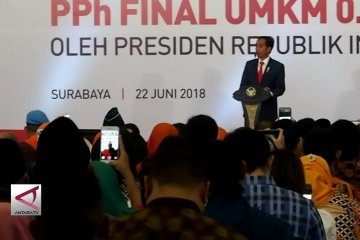 Presiden dorong pelaku UMKM naik kelas