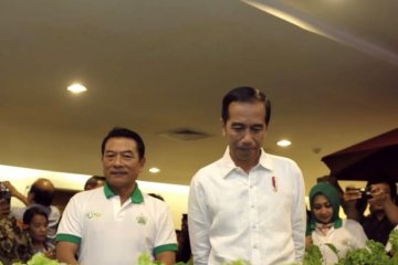 Presiden kunjungi pameran ASAFF 2018 di JCC