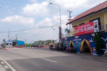 Lalu lintas Ketanggungan Brebes ramai lancar