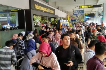 Bandara Halim diprediksi akan dibanjiri pemudik Minggu-Senin