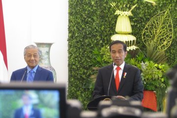 Jokowi-Mahathir bicarakan korupsi hingga wilayah perbatasan