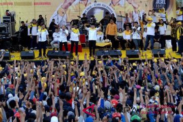 Kampanye calon Gubernur Sulsel