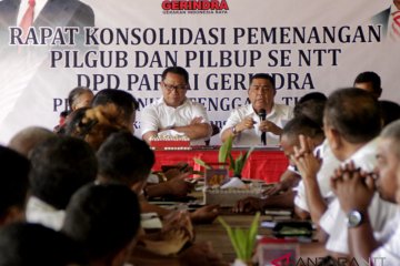 Rapat Konsolidasi Gerindra NTT