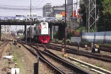 Jalur ganda KA Bogor-Sukabumi tersandung pembebasan lahan