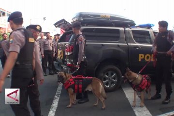 K9 diterjunkan untuk amankan Pelabuhan Ketapang