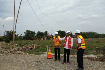 Presiden tinjau pembangunan "runway" III Bandara Soetta