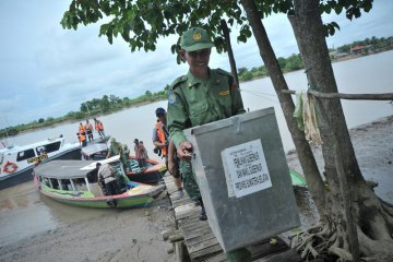 Anggota Linmas meninggal saat jaga TPS di garut