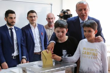 Erdogan unggul dalam pemilihan presiden Turki