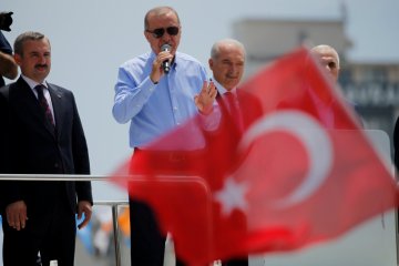 Erdogan: pelaku teror akan dikubur di parit yang mereka gali