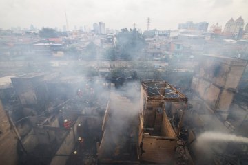 Kebakaran permukiman padat penduduk