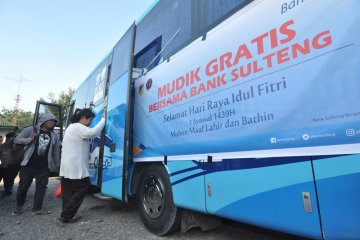 Mudik gratis Lebaran Sulteng