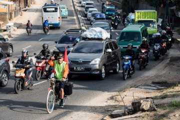 Gowes 704 km untuk mudik Ciledug-Wonogiri