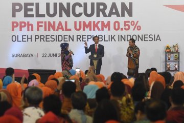 Peluncuran PPH Final 0.5 persen UMKM