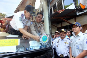 Pemeriksaan kendaraan mudik 2018