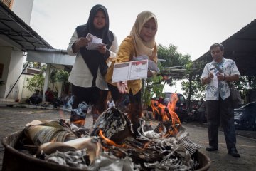 Pemusnahan Surat Suara Rusak