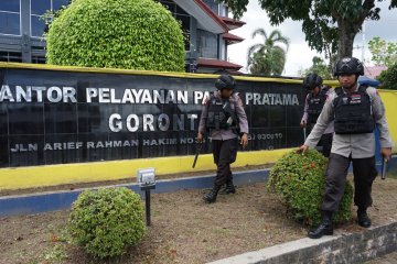 Penyisiran kantor pajak Gorontalo