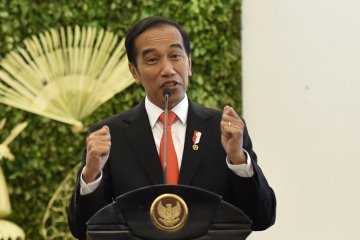 Presiden Jokowi paparkan perjalanan empat tahun membangun fondasi ekonomi