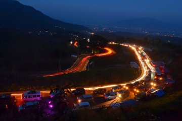 Arus Balik Jalur Selatan Padat