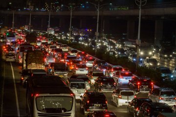 Arus Mudik Tol Dalam Kota Jakarta