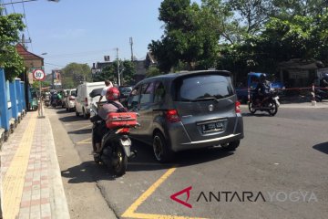 Dampak penyekatan, Kepadatan lalu lintas di Yogyakarta turun 57 persen