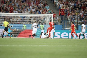 Swiss ungguli Kosta Rika 1-0 di babak pertama
