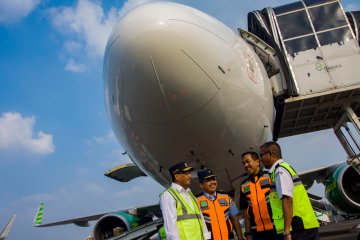 Menhub Tinjau Bandara Halim Perdanakusuma