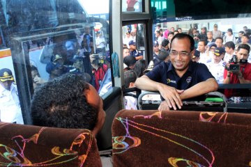 Pemudik sambut positif terminal Pulo Gebang terapkan "boarding pass"